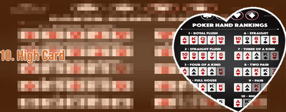 Poker card sequence